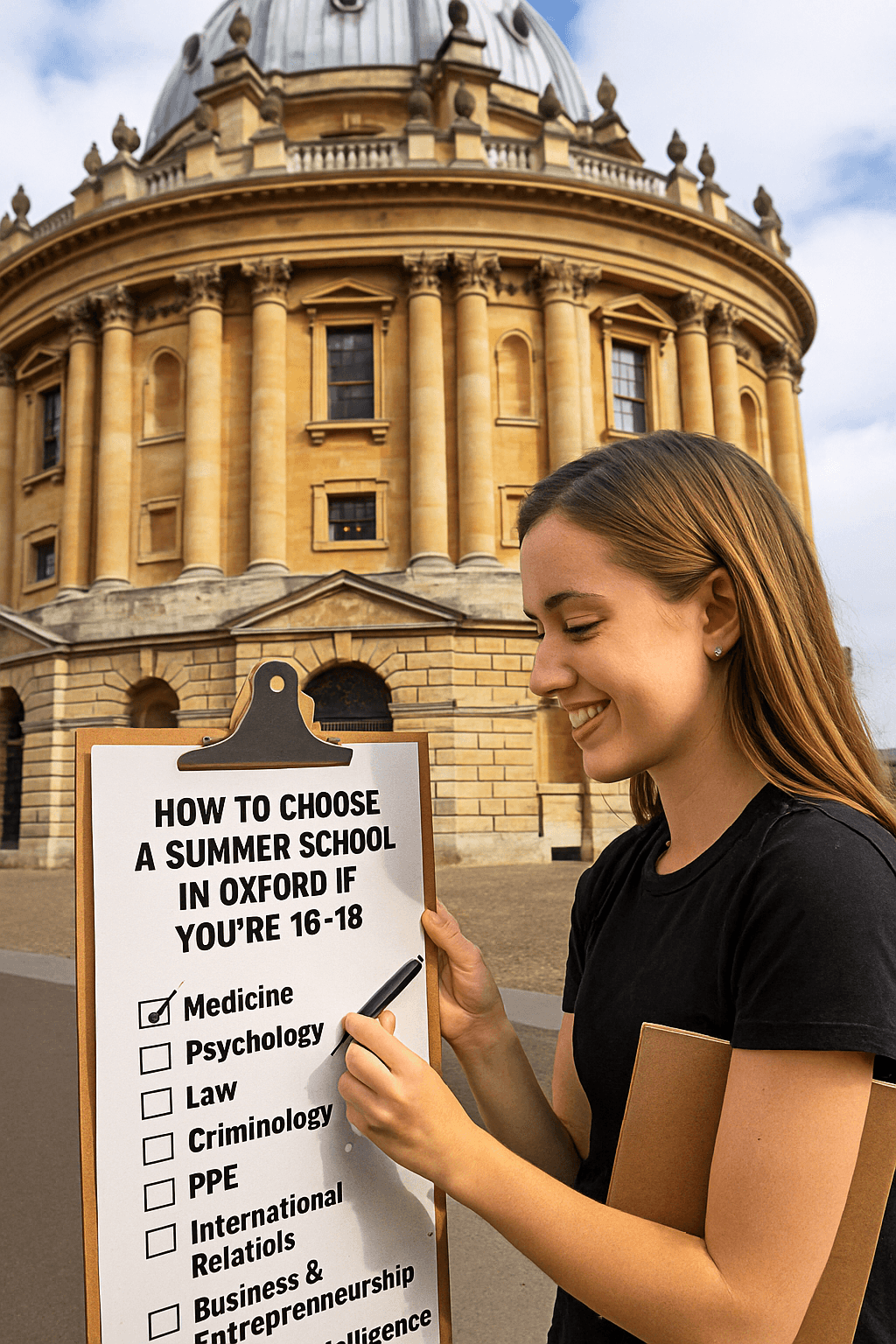 How to choose a summer school in Oxford if you’re 16–18