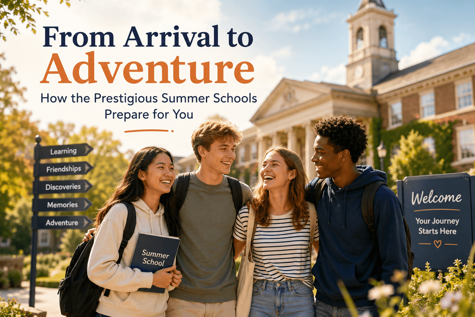 How is your summer school preparing for your arrival?